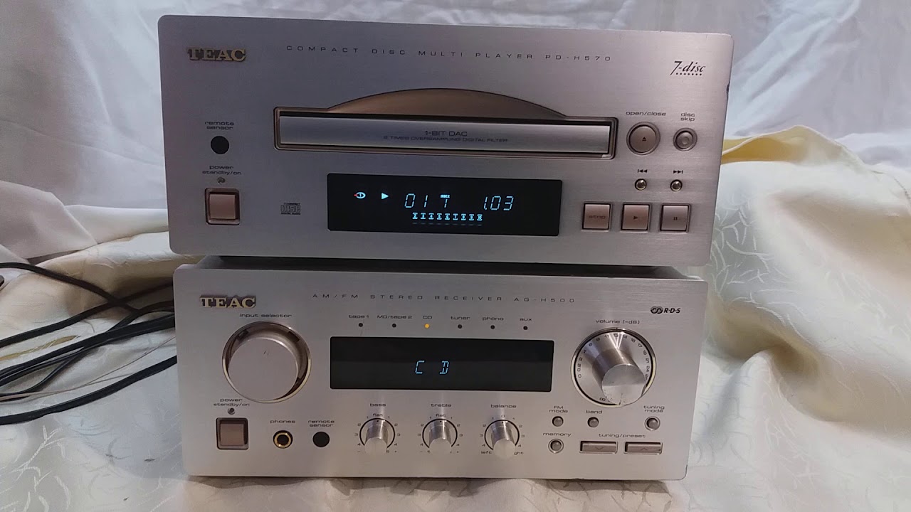 Teac AG-H500 and Teac PD-H570