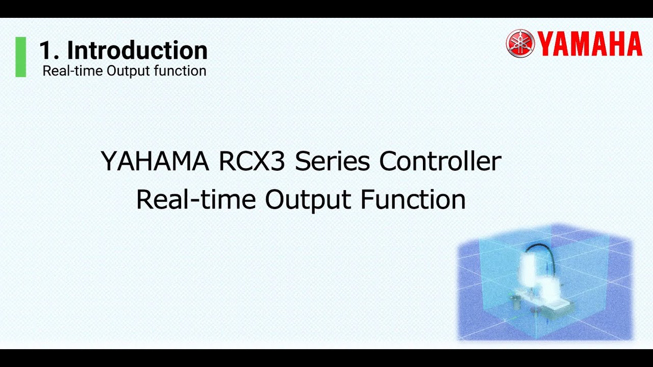 RCX340「Field Network」 Real-time Output Function