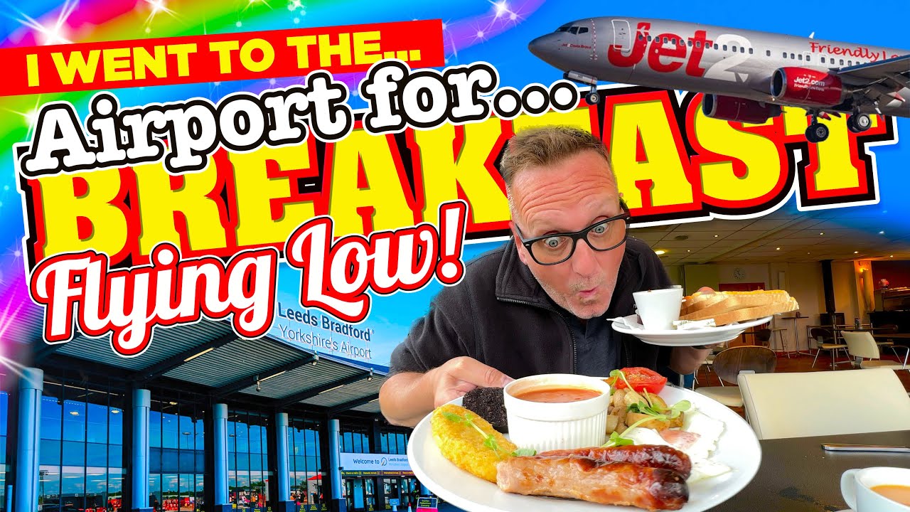I went to the AIRPORT for BREAKFAST and the only thing FLYING LOW was me!
