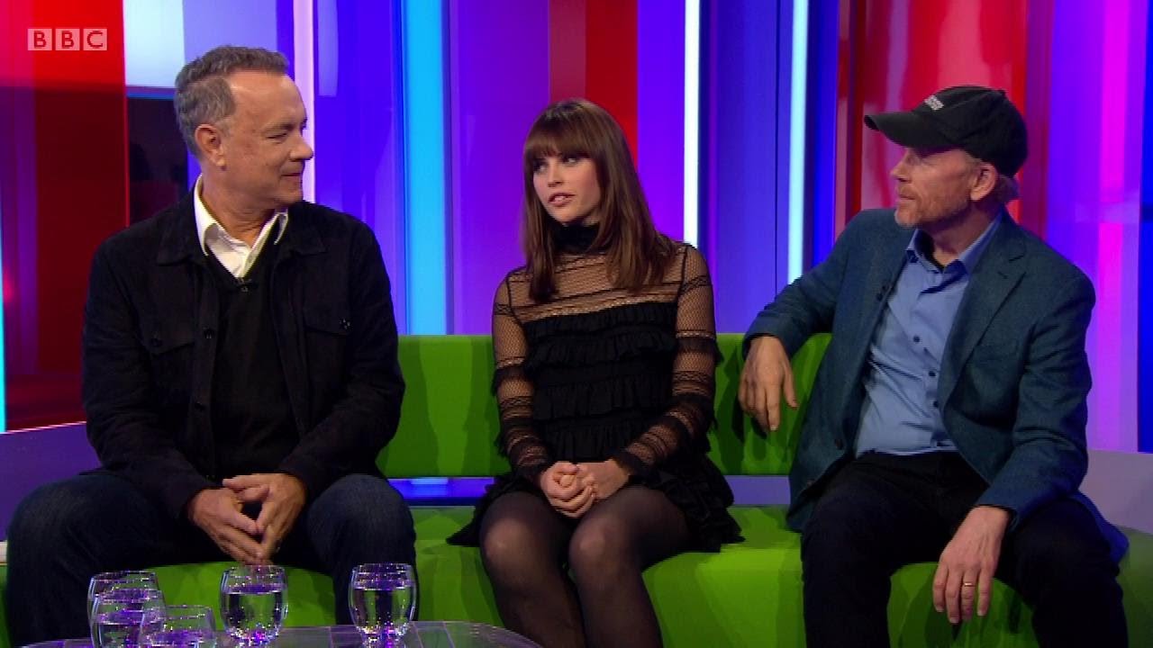 Ron Howard, Tom Hanks And Felicity Jones On The One Show [12.10.2016]