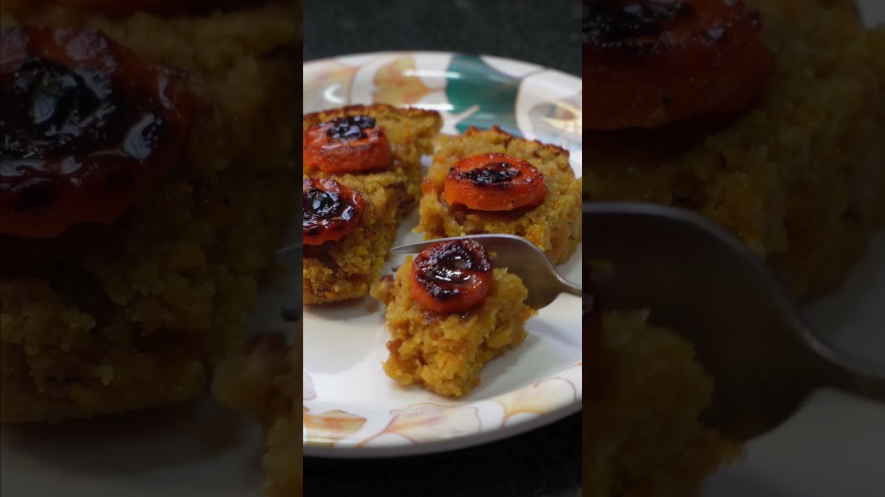 No Oven Carrot Cake in a Pan – Healthy Lunchbox Surprise! #kidslunchbox #food #cooking 