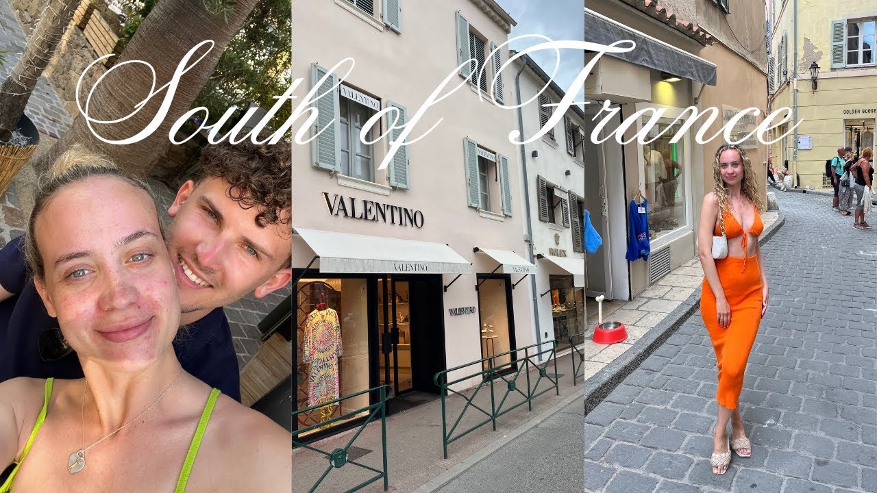 South of France Travel Vlog | Saint-Tropez & Sainte-Maxime 🇫🇷🌴