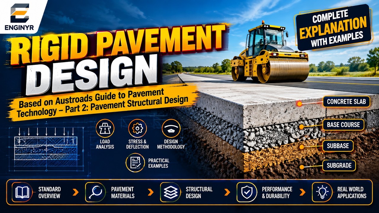 Rigid Pavement Design Explained | Austroads Pavement Structural Design Guide #structuralengineering