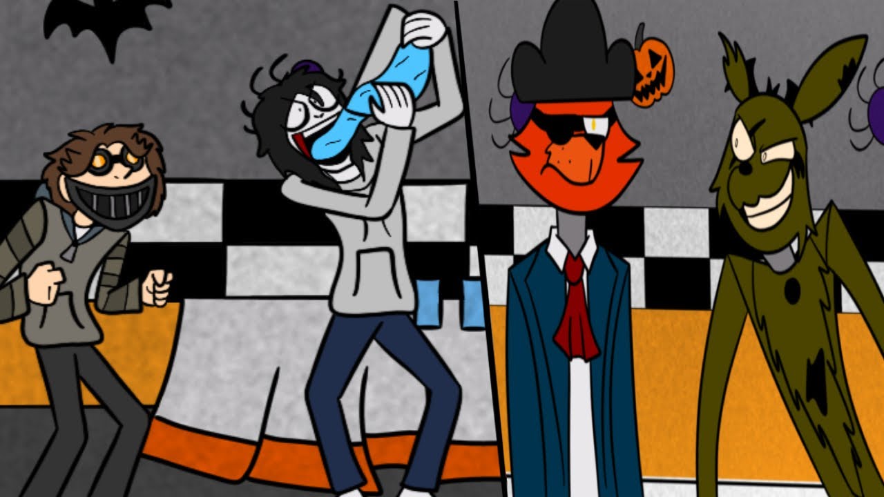 Let the Freaks Party ft. Creepypasta, SCP, and more (Five Nights at Freddy’s Animation)