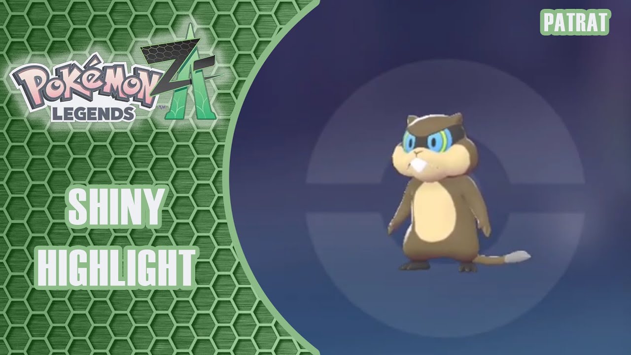 Shiny Patrat REACTION! - Pokemon Legends Z-A