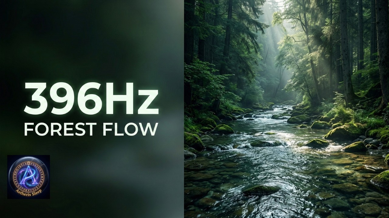 Obsidian Shield | Destroy Fear & Negative Energy Instantly | Forest Water Protection Frequency 396Hz