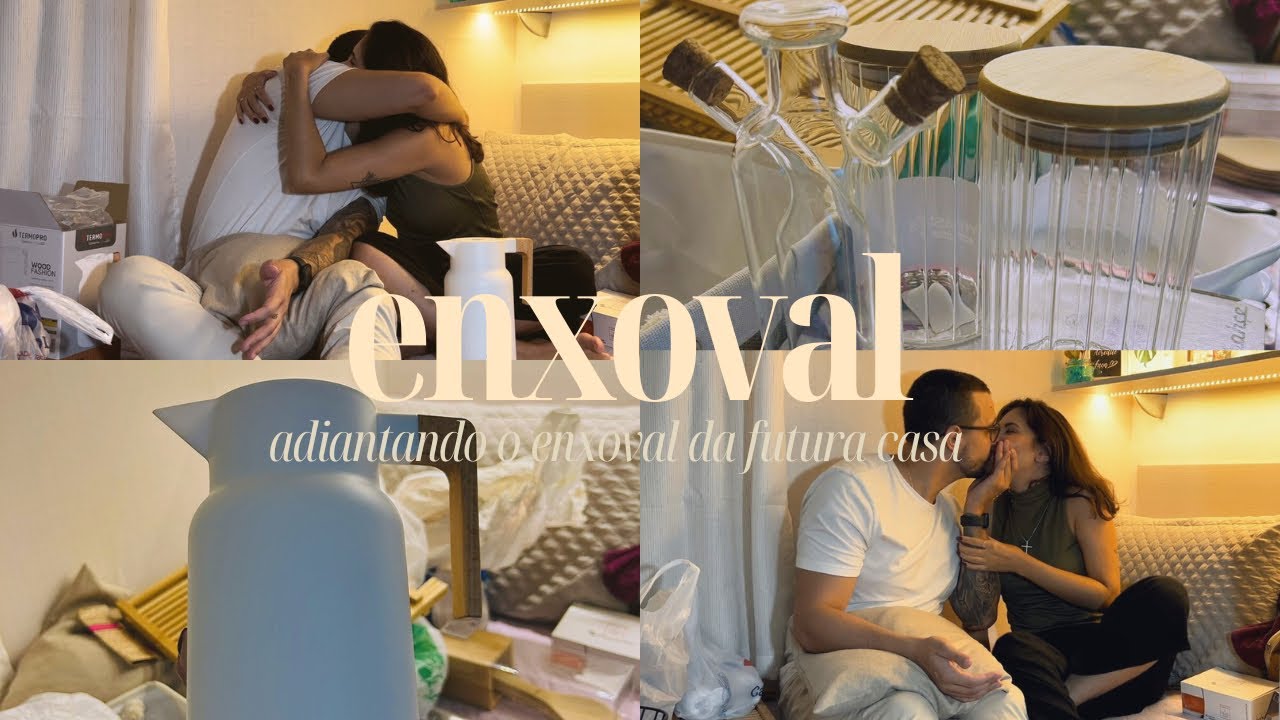 ENXOVAL DE CASA NOVA I Adiantando o enxoval da nossa futura casa I Parte 1 🏡