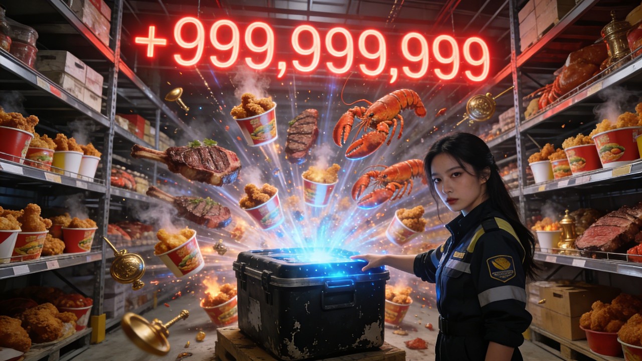 無限複製系統！ 1份全家桶變1000000份！全球飢荒，只有我把頂級牛排當垃圾扔！