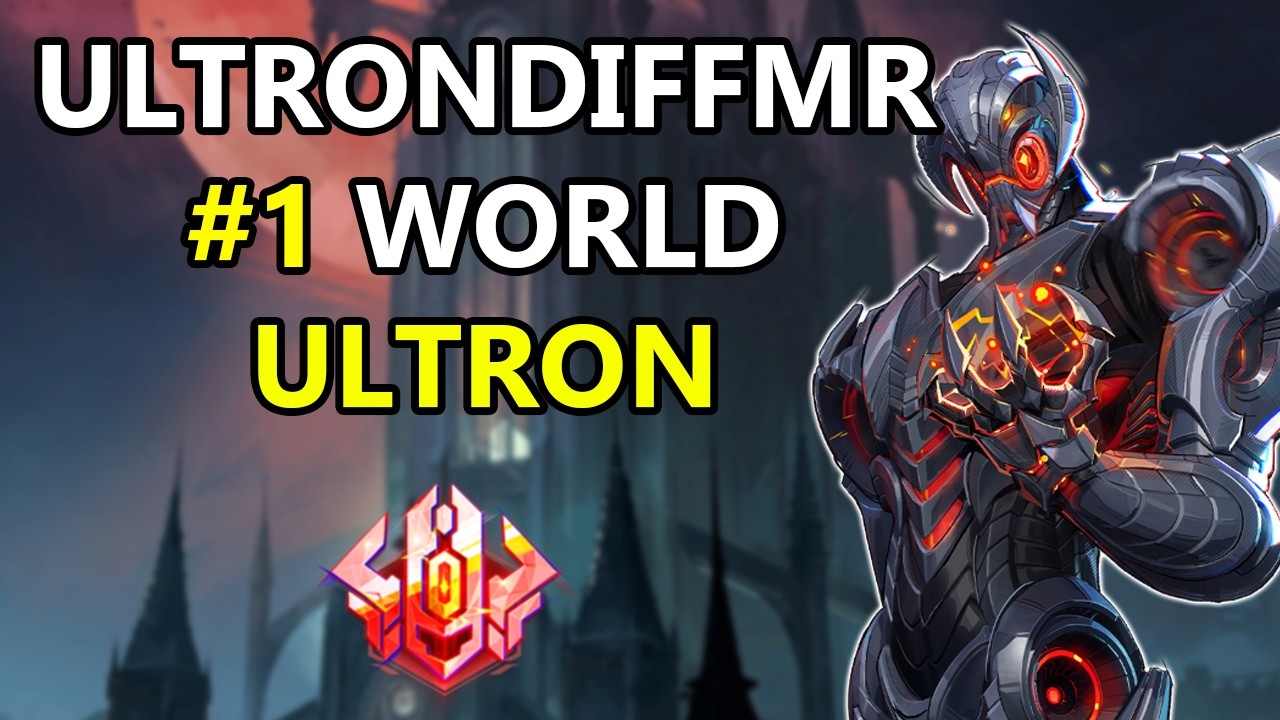 ultrondiffMR #1 Мировой рейтинг Альтрона, входит в топ-500 Marvel Rivals (точка зрения).