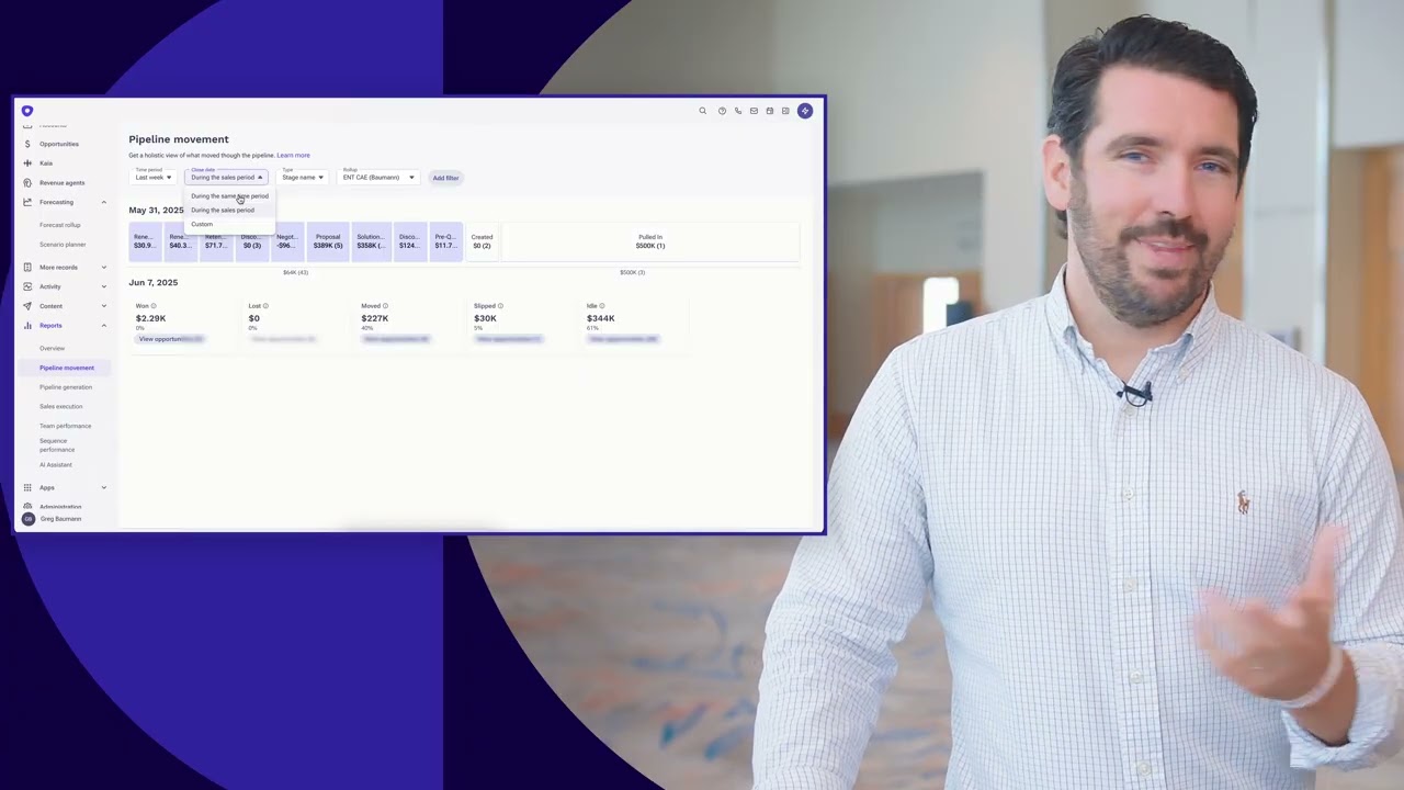 Drive Accurate Forecasts with Outreach Pipeline Movement Reports