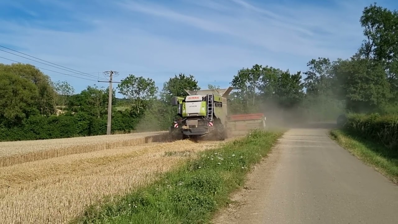 Moisson 2022 - Claas Lexion 7500TT