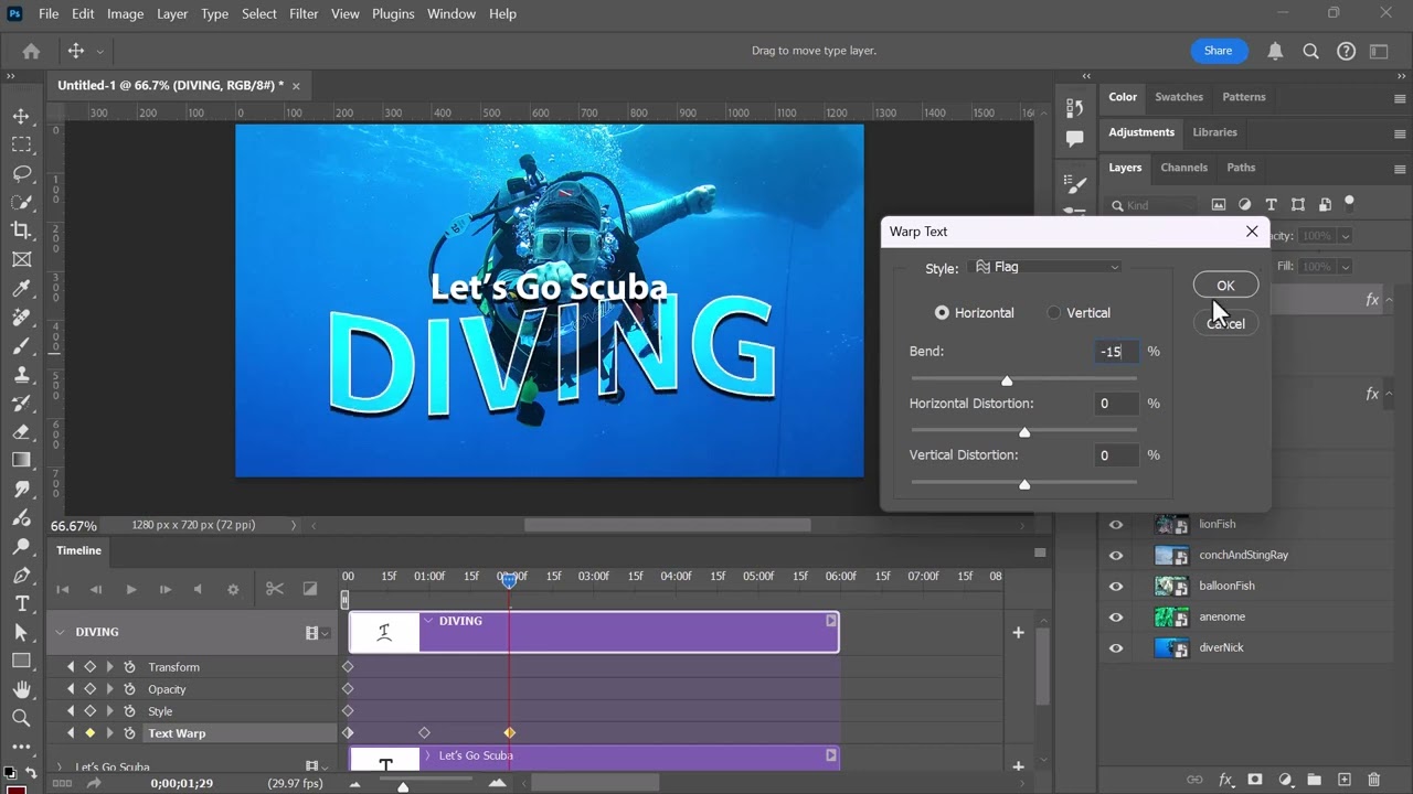 Creating an Animated Slideshow in Photoshop