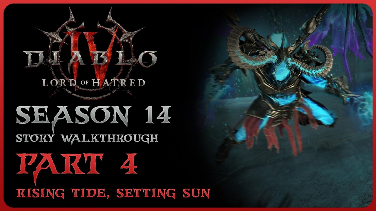 Diablo IV: Death Awakening - Part 4: Rising Tide, Setting Sun (Full Story Walkthrough)