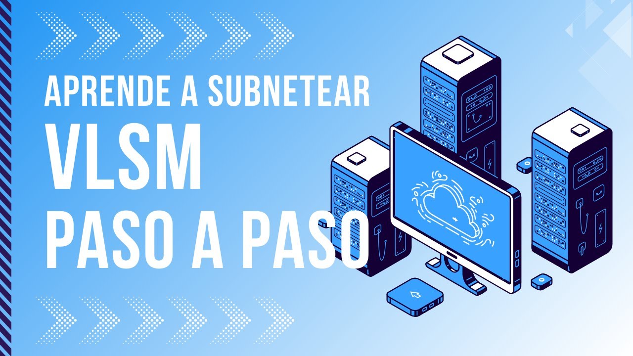 🛜APRENDE A SUBNETEAR POR EL MÉTODO VLSM PASO A PASO - RESOLVEMOS UN EJERCICIO DE SUBNETTING VLSM 🛜👍
