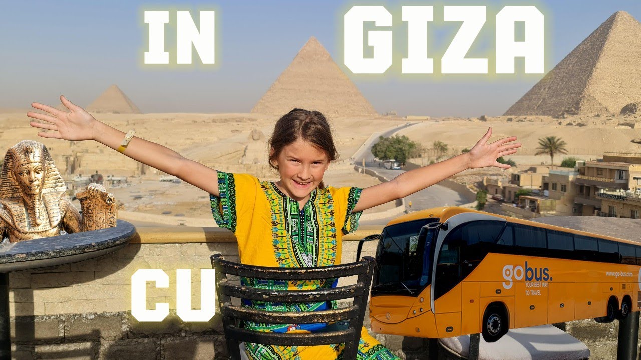 Din LUX in SARACIE! Am ajuns in GIZA cu GO BUS si ne-am cazat la HAYAT HOTEL cu vedere la PIRAMIDE