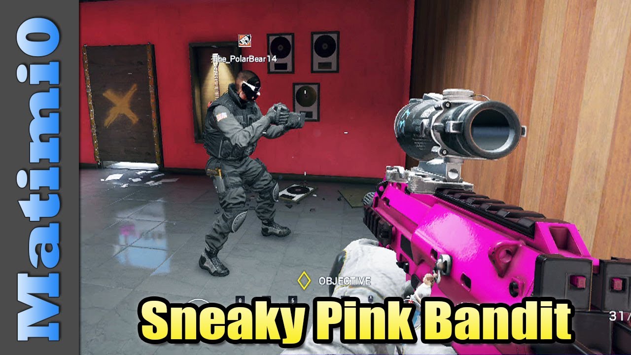 Sneaky Pink Bandit - Rainbow Six Siege
