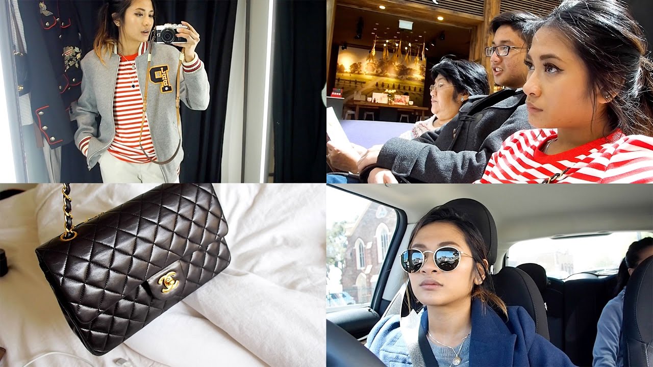 VLOGTOBER WEEK 1 - Shopping, Whats in my Chanel Flap, Working, Watching Korean Dramas