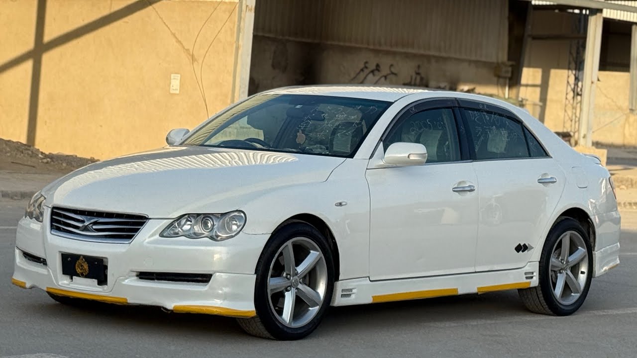 Non Custom paid TOYOTA MARK X 3.0 (2004) JUST IN 8 lac | Delivery all Pakistan available 