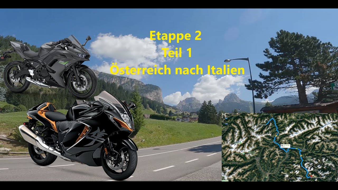 Etappe 2 Teil 1 Österreich nach Italien