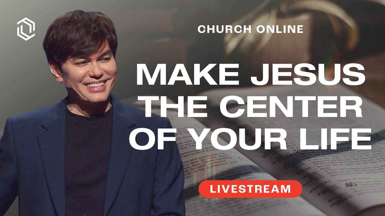 Make Jesus The Center Of Your Life (Full Sermon) | Joseph Prince | Grace Revolution Worship