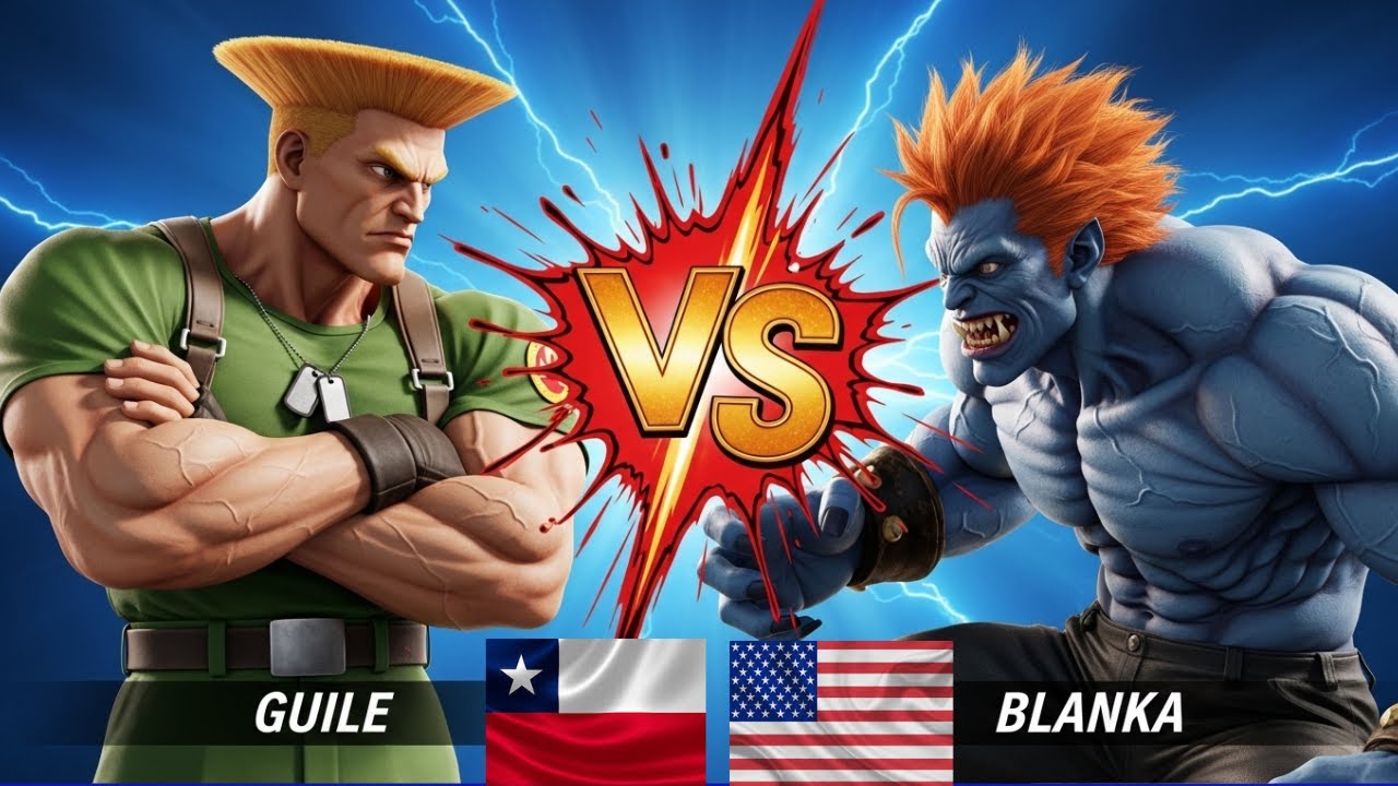 Street Fighter 2'CE AN10  vs Ricker_1 FT3