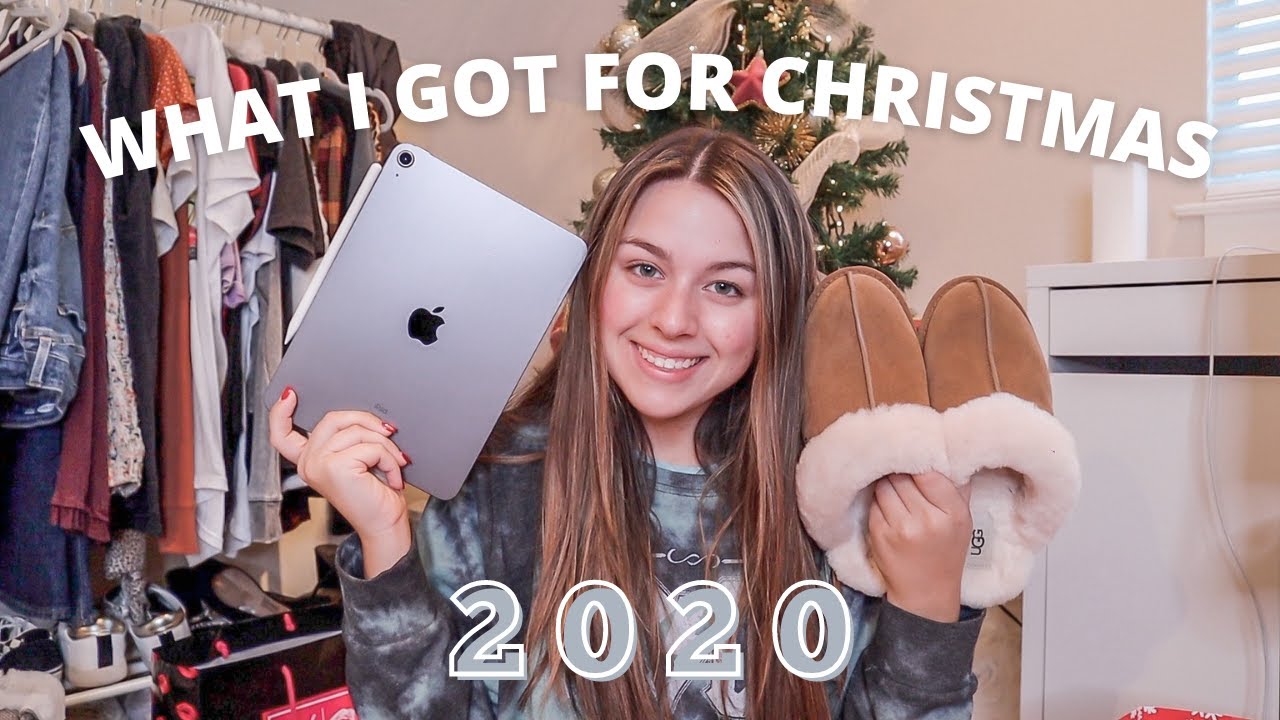 What I got for Christmas 2020 + *NEW* iPAD AIR 4 UNBOXING & first impressions!