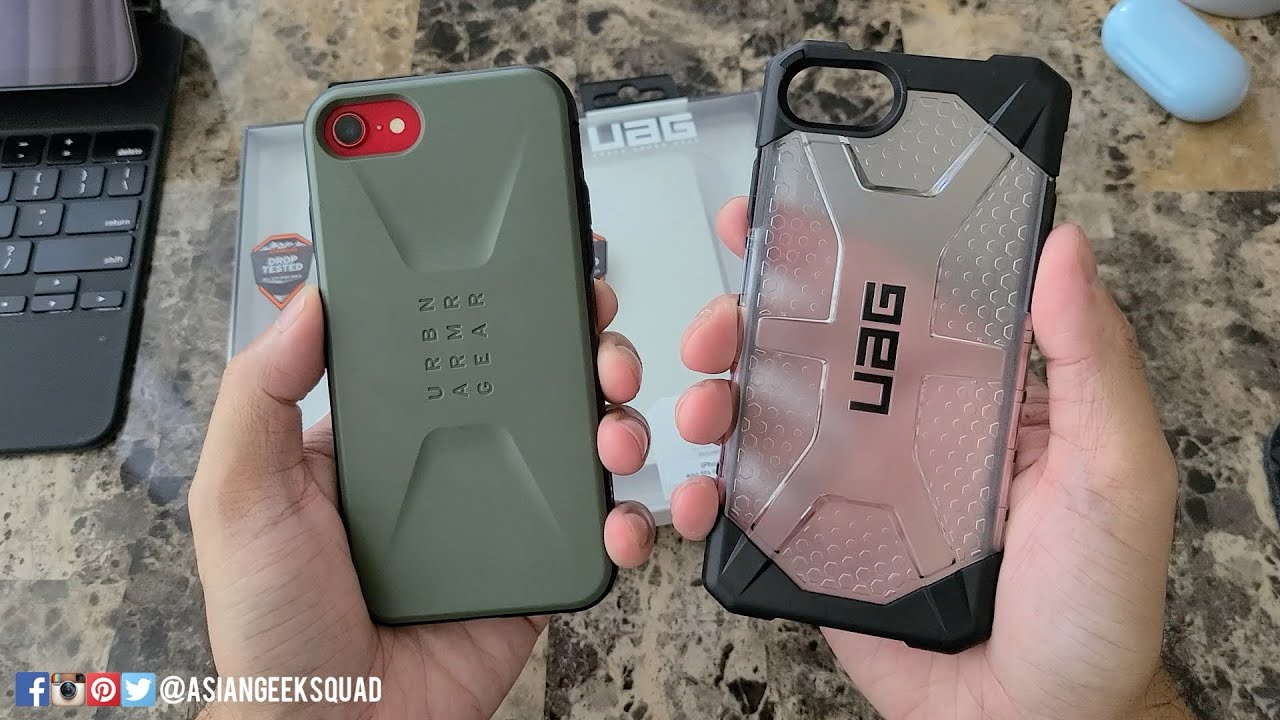 Urban Armor Gear (UAG) for iPhone SE (2020 and 2022 - 2nd & 3rd Gen) Plasma and Civilian Series