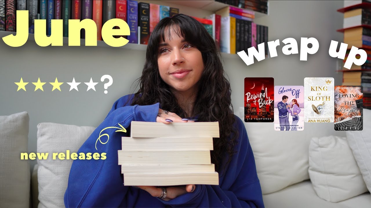 The 16 books I read in June 📚&hearts;️ | June reading wrap up