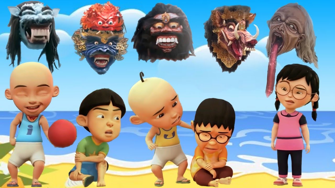 SERU... UPIN IPIN DAN TEMAN - TEMAN BERMAIN OGOH - OGOH RAKSASA, OGOH - OGOH BALI, DAN OGOH PUPUAN