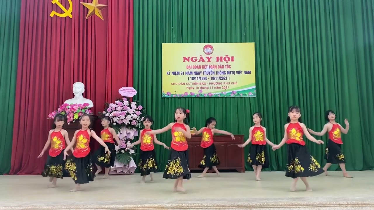 Cây đa quán dốc / Các bé mầm non 5 tuổi khu phố Tiến Bào. 2021