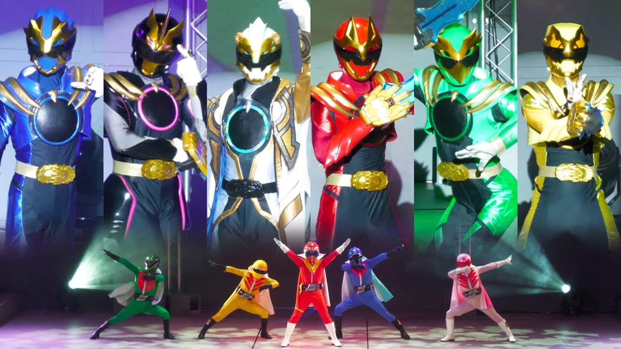 ゴジュウジャー＆ゴレンジャー、Gロッソで胸熱共演！素面の戦士5人がエンゲージ「ナンバーワン戦隊ゴジュウジャーショー第4弾」ゲネプロ