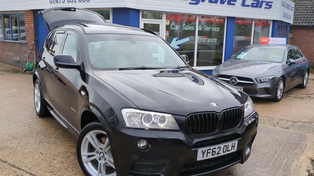 BMW X3 3.0 30d M Sport SUV 5dr Diesel Auto xDrive Euro 5 at Kesgrave Cars near Ipswich, Suffolk