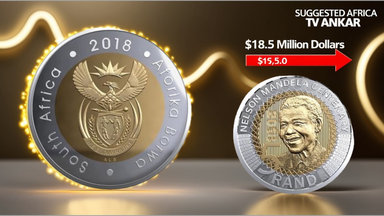 2018 Five Rand Nelson Mandela Centenary Coin Value? Rare South African Coin!