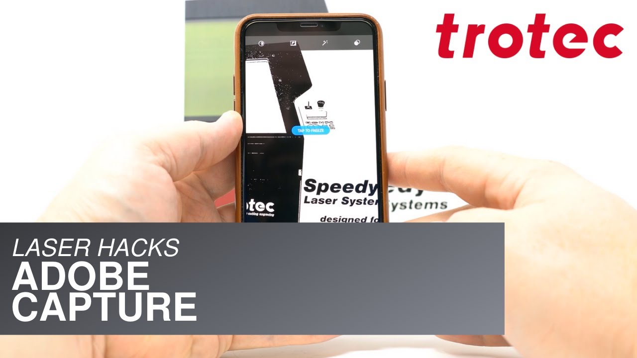 Laser Hack: Using Adobe Capture
