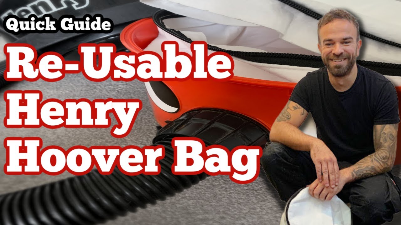 Reusable Henry Hoover Bag SAVE MONEY & STOP Buying Bags!&rsquo;