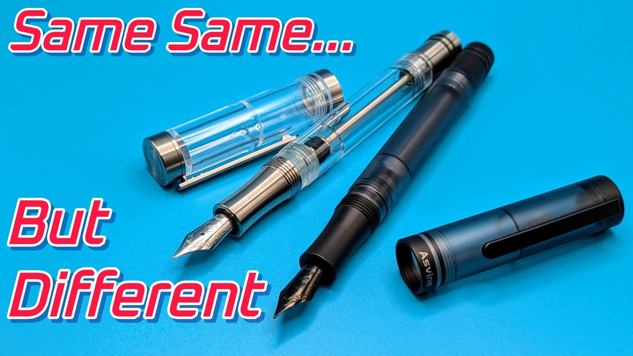 Which Would You Pick?  New Asvine V200 Matte Black Fountain Pen