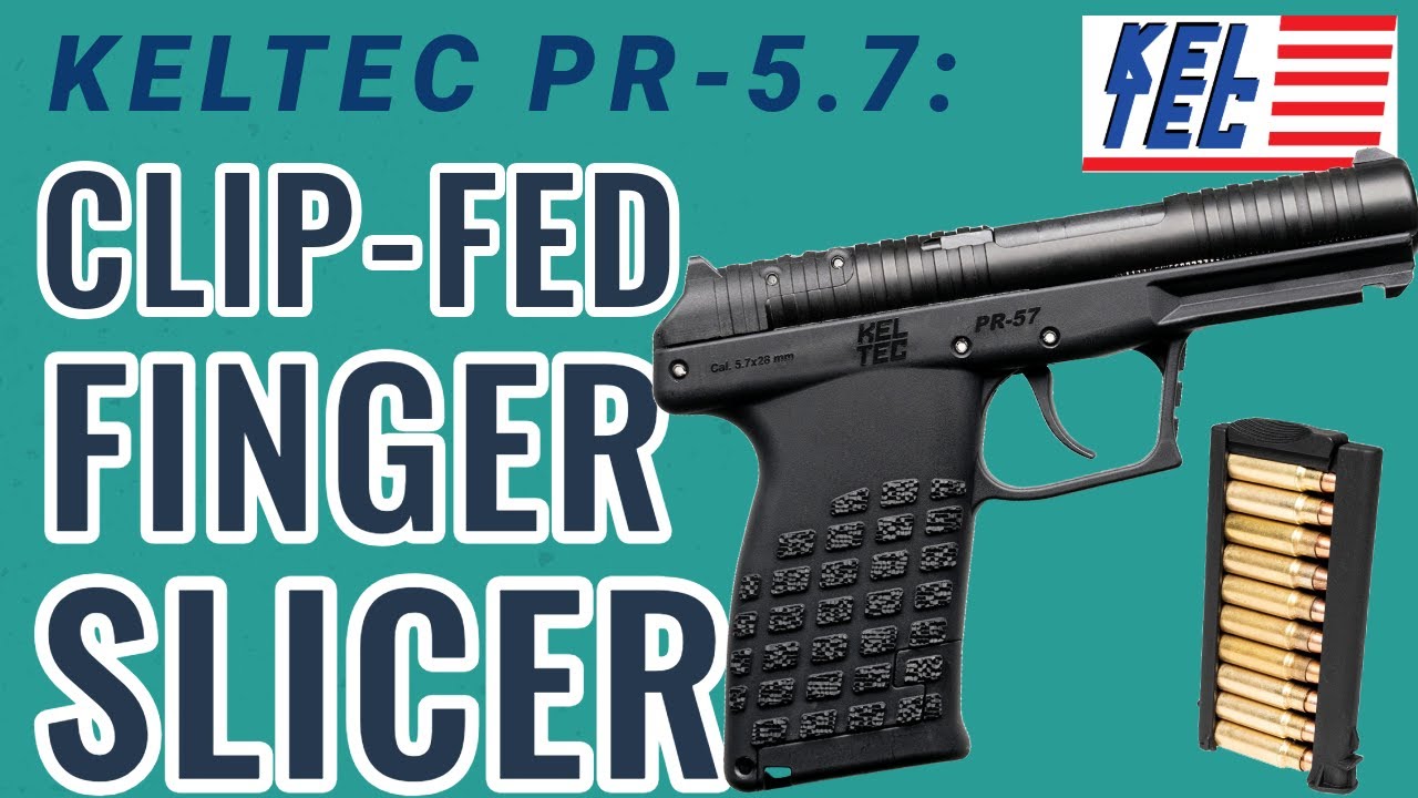 Jam-o-matic с клипсовой подачей! KelTec PR-5.7