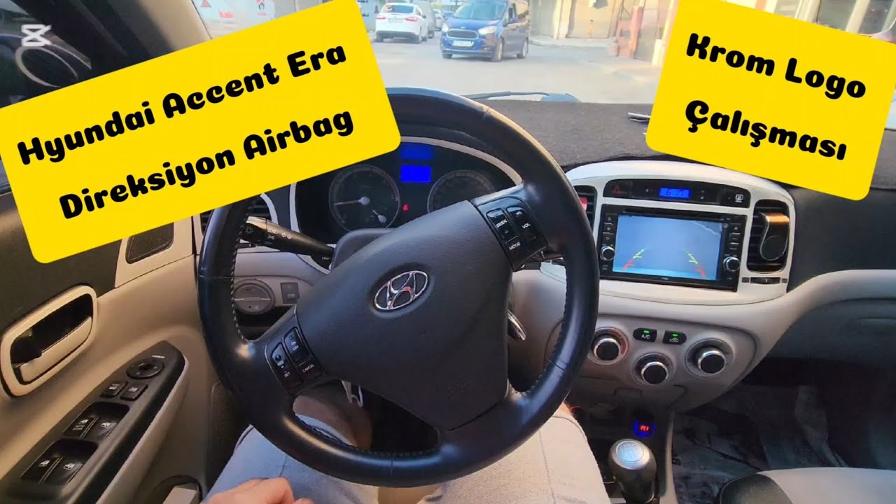 #HYUNDAİ #ACCENT #ERA #CRDİ - KROM DİREKSİYON LOGO DÖNÜŞÜMÜ
