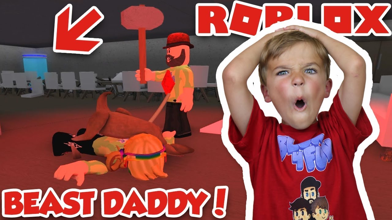 BEAST DADDY DRAGS ME TO THE FREEZER! ROBLOX FLEE THE FACILITY | RUN, HIDE, ESCAPE!