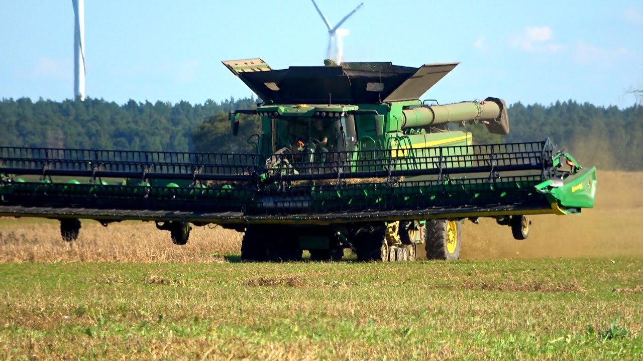 Największy John Deere Kolos a zwinny Fantastyczny x9