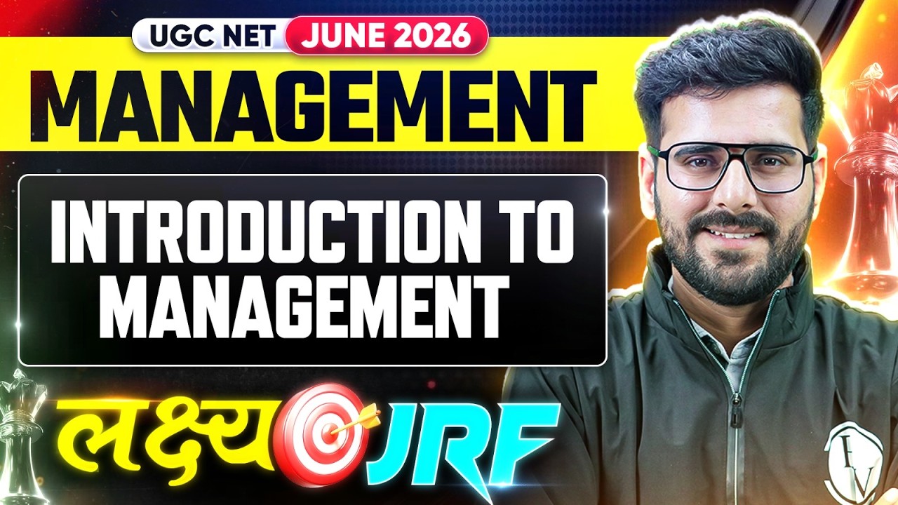UGC NET Management 2026  | UGC NET Introduction | UGC NET Management  Practical Problem's