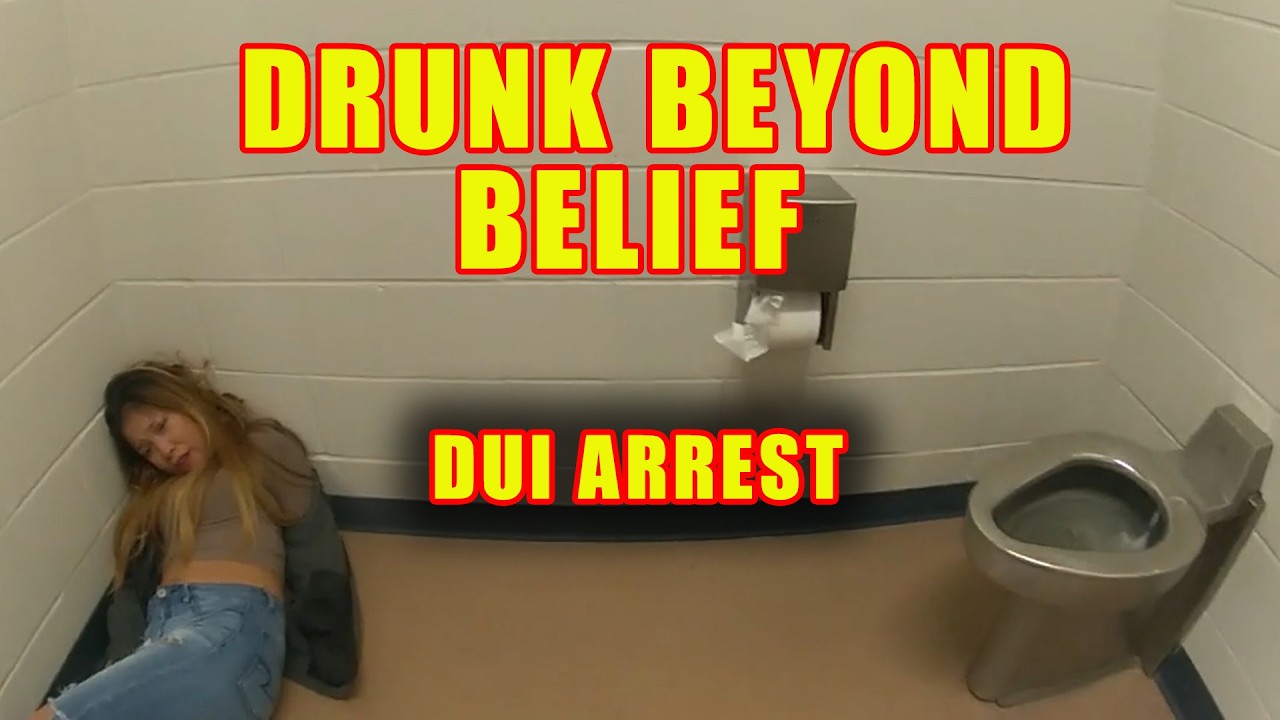 Drunk 22-Year-Old Shows How Really Intoxicated She is at the Jail