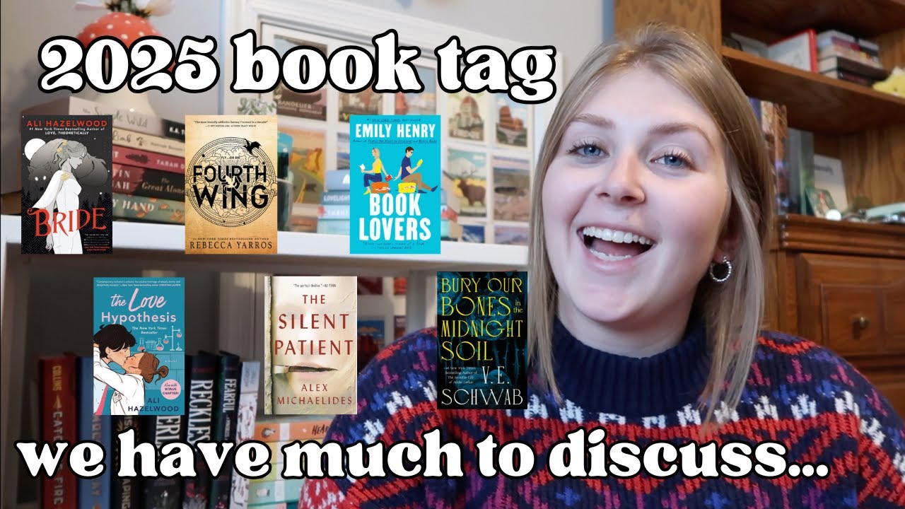 end of year book tag | 2025 edition 📚🥳