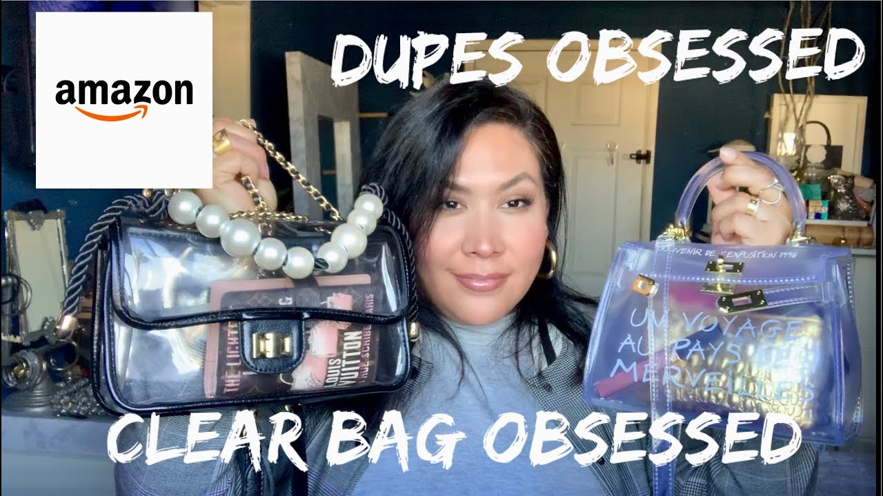 DESIGNER CLEAR BAG DUPES / AMAZON DUPES