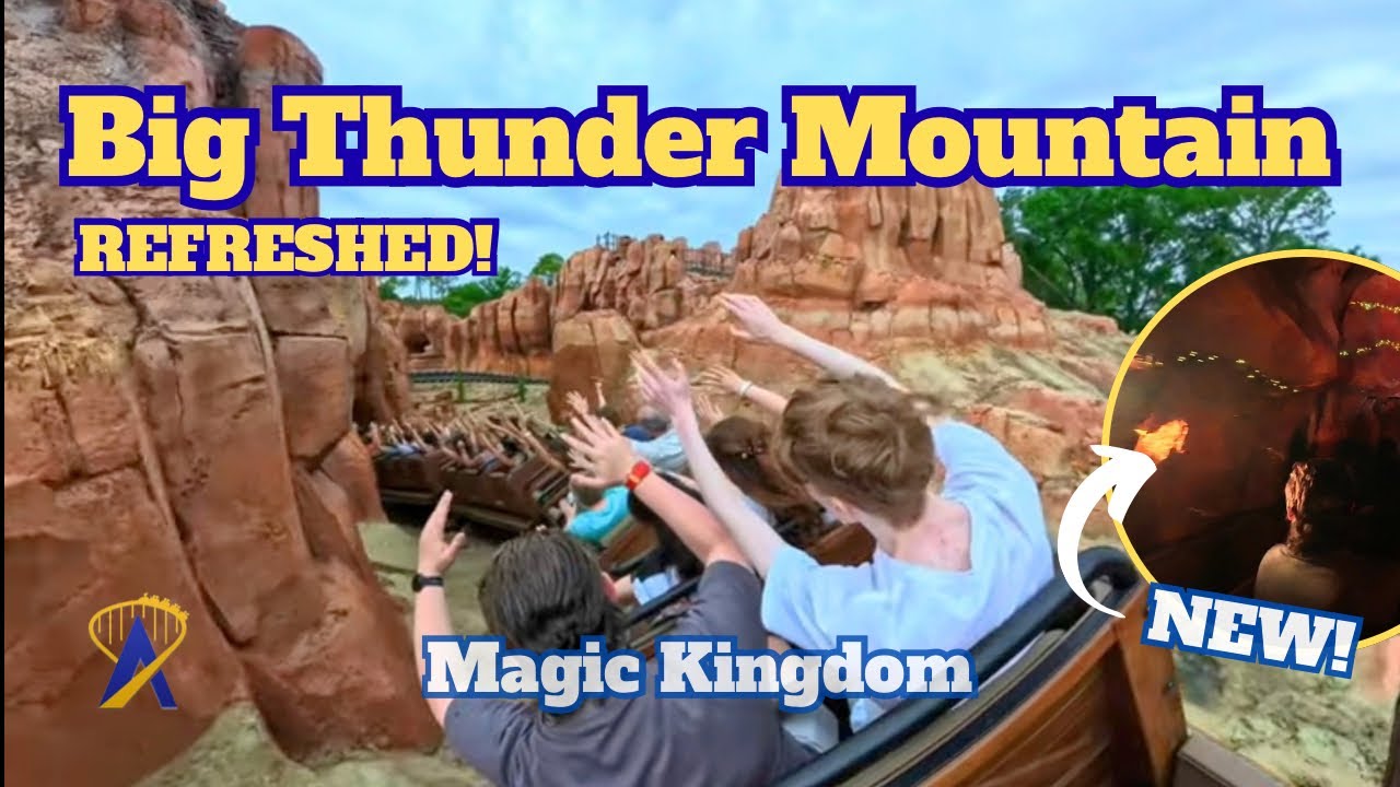New Big Thunder Mountain POV - Opening Day!