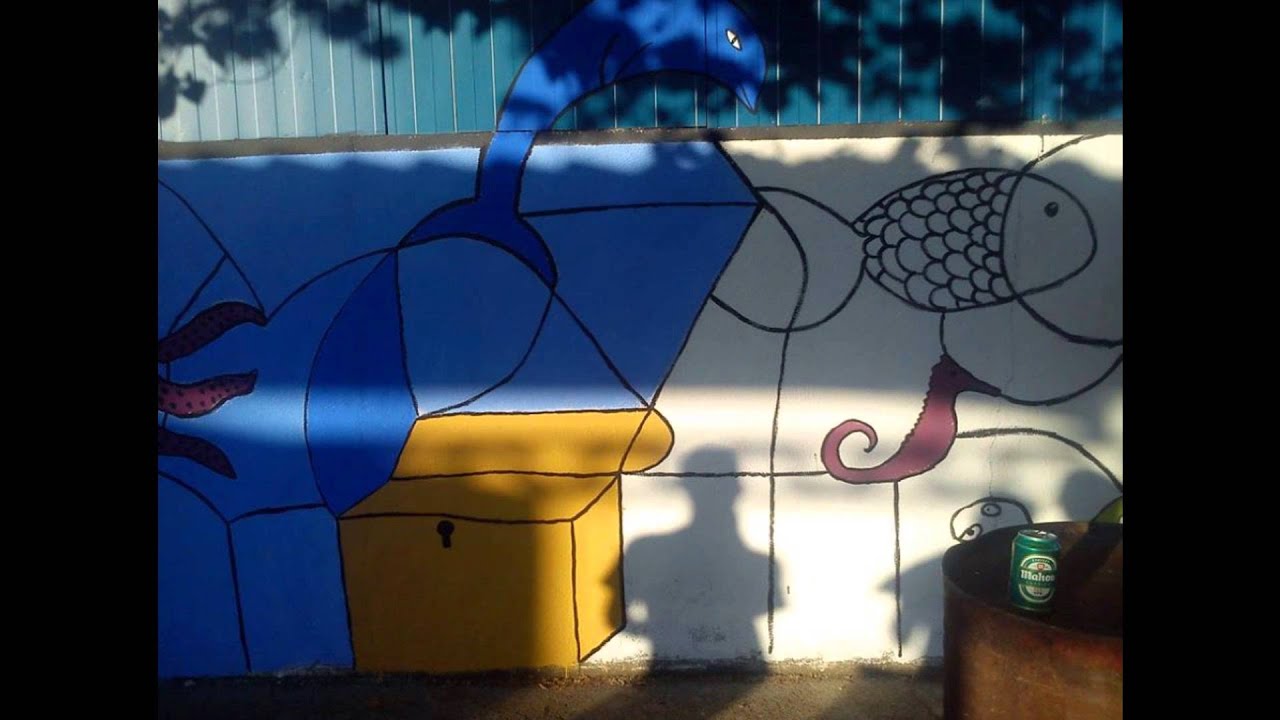 NMMuralPainting Dentro de una pecera