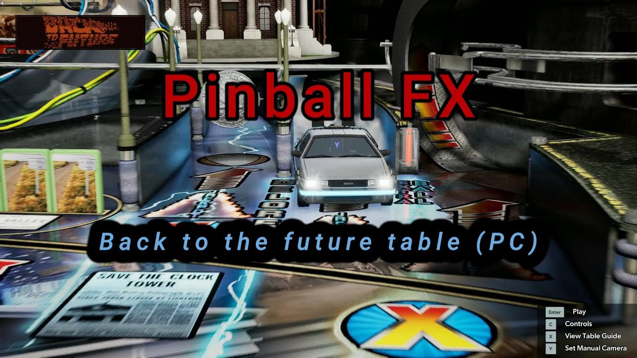 Pinball FX Back to the future table PC