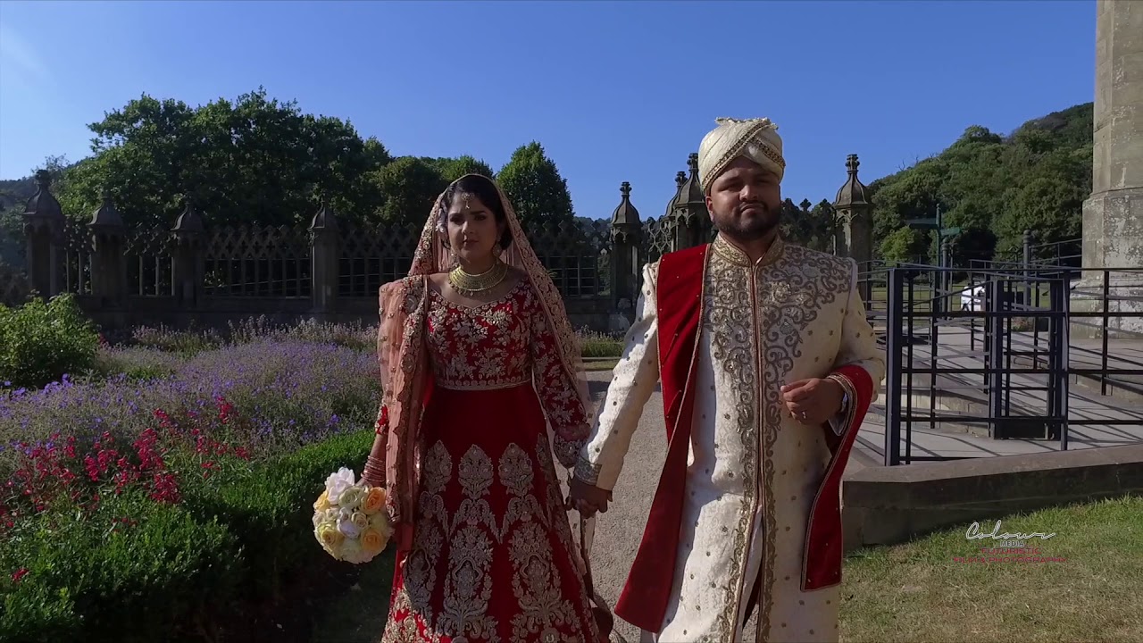 Asian Wedding at The Orangery, Margam Country Park