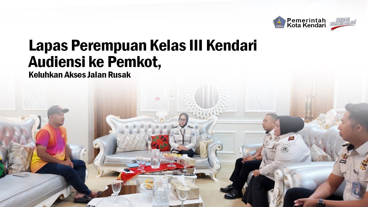 Lapas Perempuan Kelas III Kendari Audiensi ke Pemkot, Keluhkan Akses Jalan Rusak