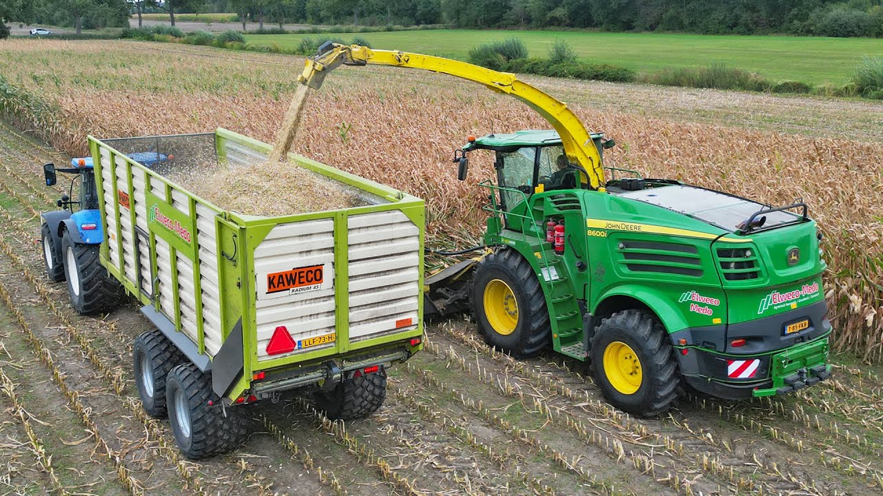 Mais Silage 2025 | John Deere 8600i | Elweco-Medo